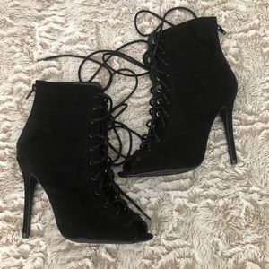 Laced Booties